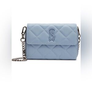 Steve Madden Women's Bcarina Wallet on a String, Blue